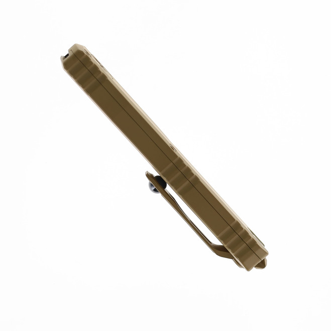 Microtech Ultratech ZBP OTF Automatic Knife Cerakote Tan Shadow