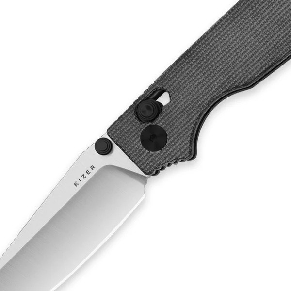 Kizer Original 2 Folding Knife Black Micarta Handle 14C28N