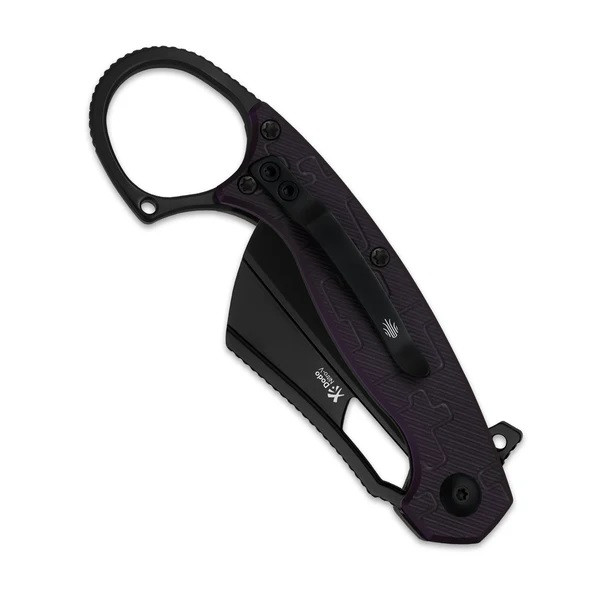 Kizer Dodo Folding Knife Deep Purple PC Handle Nitro-V Modify