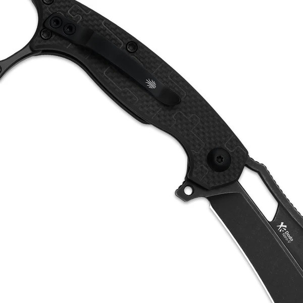 Kizer Dodo Folding Knife Black G10 Handle Nitro-V Modify Karambit