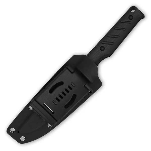 Kizer Camp 180 Fixed Blade Knife Black G10 Handle AEB-L Drop Point