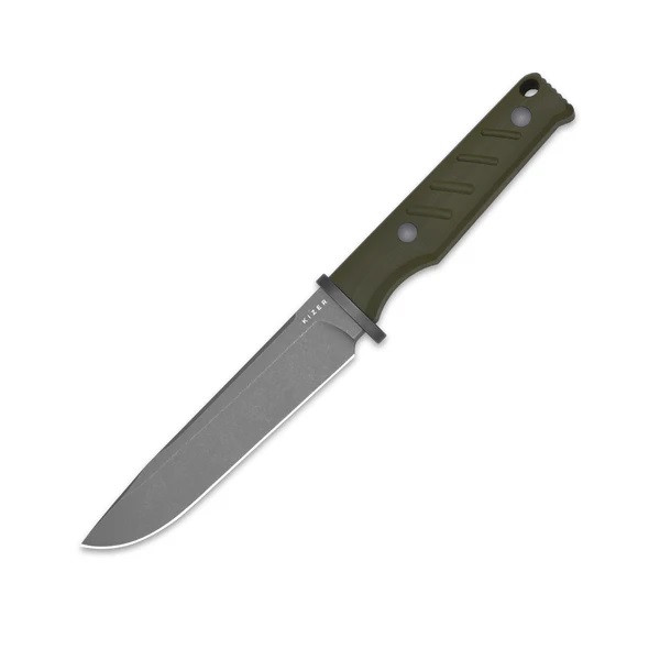 Kizer Camp 180 Fixed Blade Knife Olive Green G10 Handle AEB-L Drop