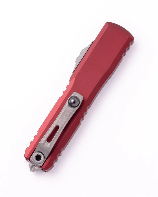 Microtech Ultratech Gen IV Automatic Knife Merlot Aluminum Handle