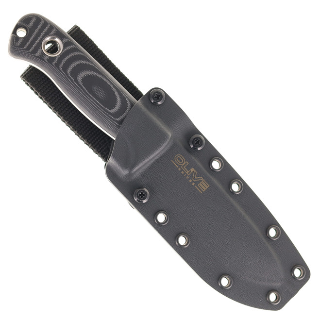 Olive Knives Arbor Fixed Blade Knife Elmax Blade w/ Fibonacci