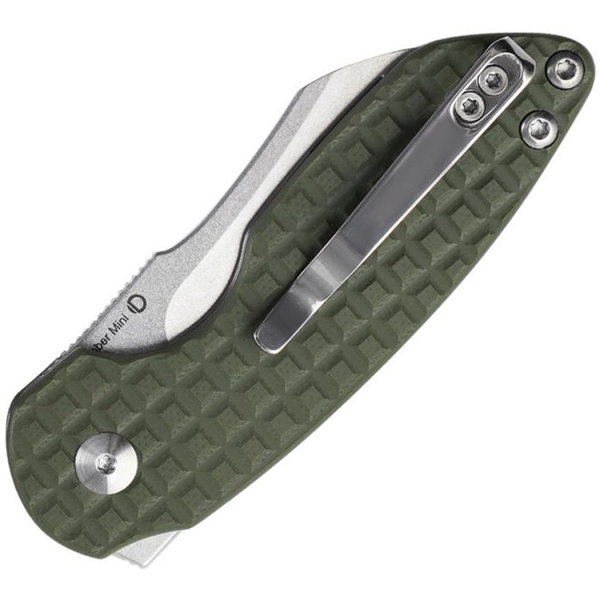 Discontinued Kizer October Mini Folding Knife Green G10