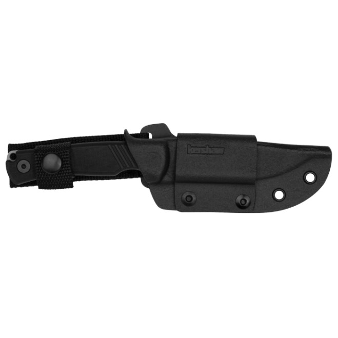 Kershaw Pack Mule Fixed Blade N690 Working Finish Blade Black G10