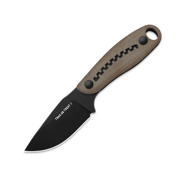 Kizer Hare Fixed Blade Knife Brown/Black Micarta/G10 Handle Nitro
