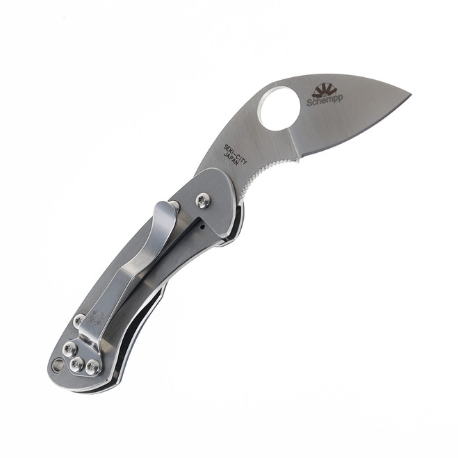Spyderco Sprint Run Balance Folding Knife Cobalt Blue G10 Handle