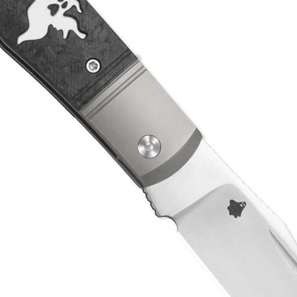 Kizer Trestle Folding Knife Silver/Black Titanium/Carbon Fiber