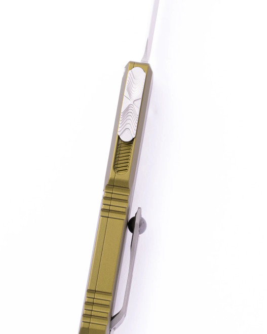 Microtech Ultratech Gen IV M390MK Double Edge Stonewash OTF