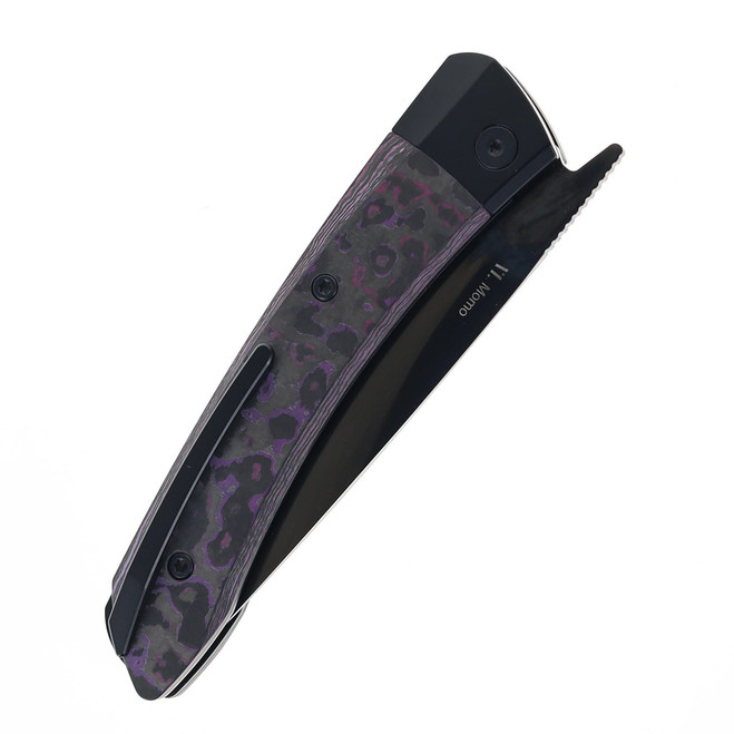 WMK Exclusive Kizer Momo Pocket Knife Polished DLC S45VN Blade