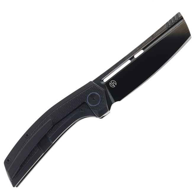 その他 w Vanguard Nakiri Folding Knife DLC Titanium & Tiamascus Handle DLC