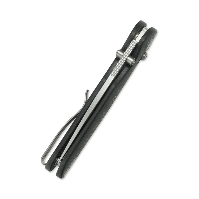 Geo Ethereal Cutter Folding Knife Black Carbon Fiber Handle M390