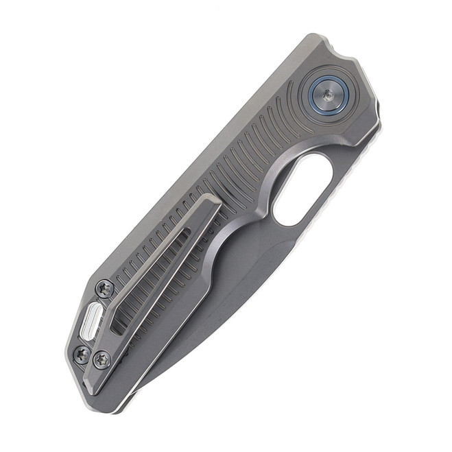 Ticonic Knives Ticonic1 Folding Knife Textured Titanium Handle