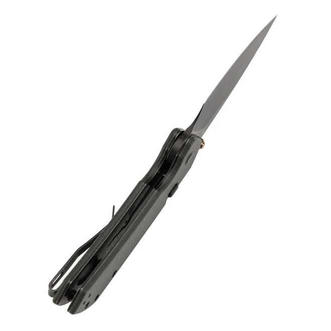 Tenable Fenrir Top Liner Lock Folding Knife Green Micarta