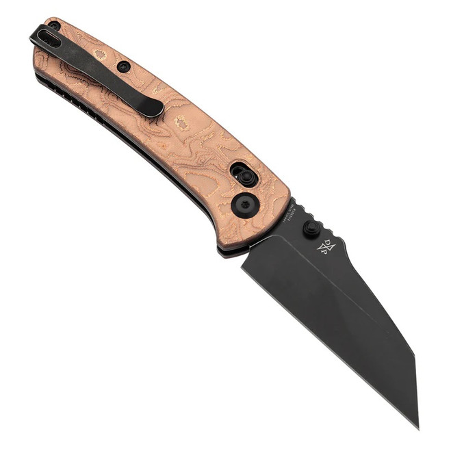 Kansept Main Street Folding Knife Copper Foil/G10 Handle S35VN