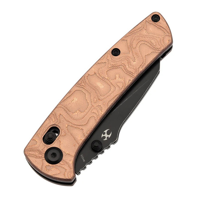 Kansept Main Street Folding Knife Copper Foil/G10 Handle S35VN