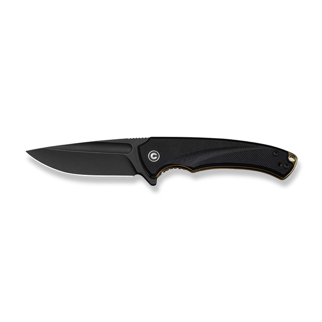 オーダー用 Civivi Voidflare Folding Knife Black G10 Handle 14C28N Plain Edge