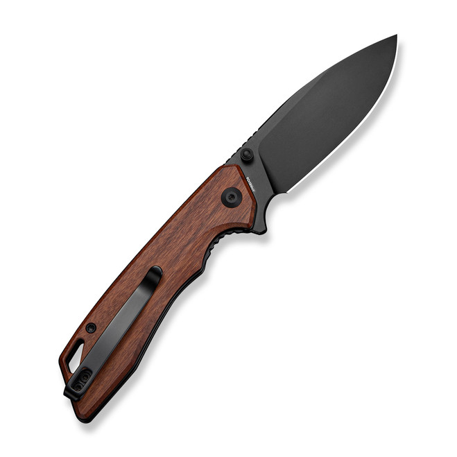 Sencut Stratex Folding Knife Guibourtia Wood Handle 9Cr18MoV Plain