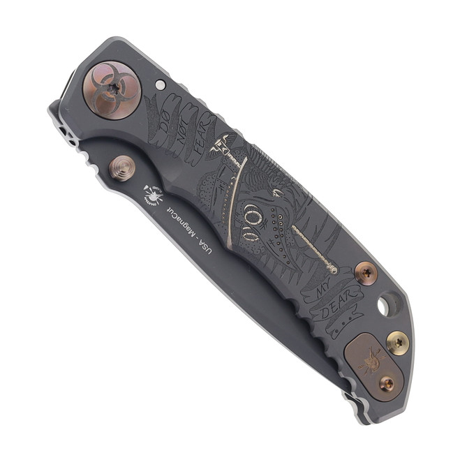 専用ページ② Spartan Harsey SF5 Custom Folding Knife Black Plague Titanium