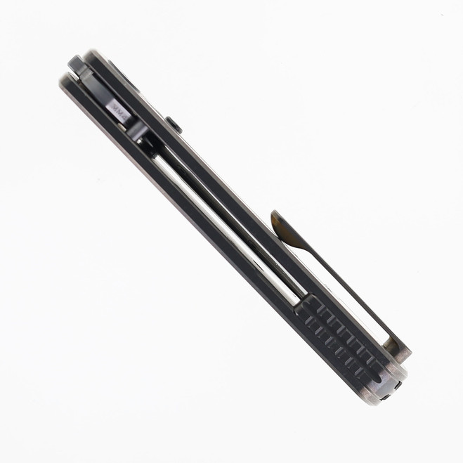 Maxace Knives Peregrine III Folding Knife Titanium & Mokume Handle