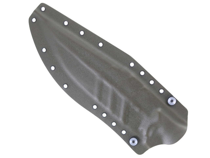 Work Tuff Gear Lanzeta-C II Fixed Blade Knife Brown Rugged G10