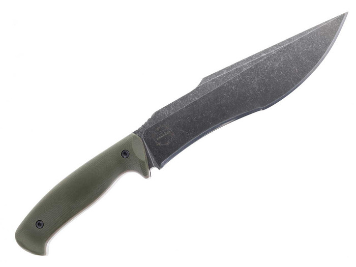 Work Tuff Gear Lanzeta-NC II Fixed Blade Knife OD Green/Brown