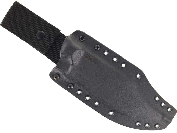 Work Tuff Gear Ranger Fixed Blade Knife Black Paper Micarta Tiger
