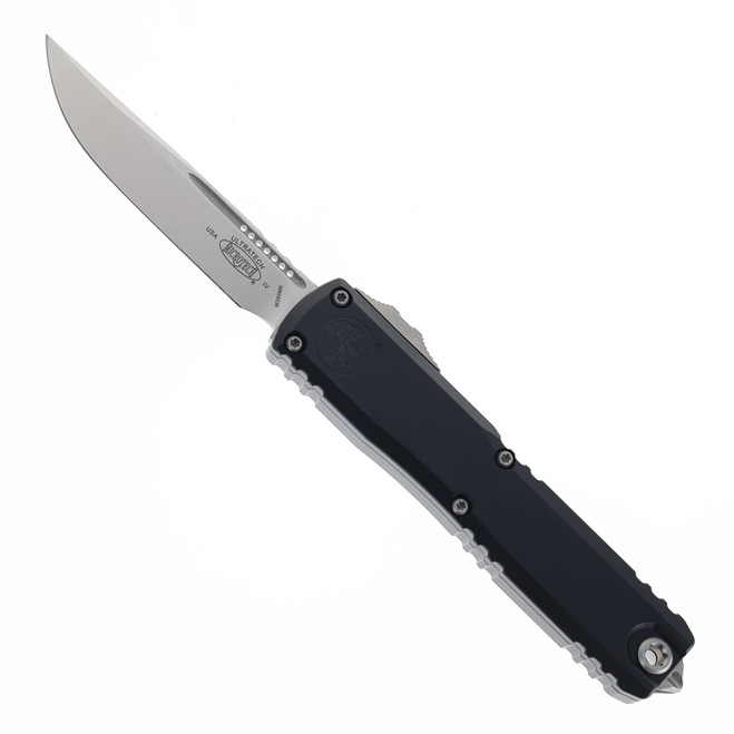 Microtech Ultratech Automatic Gen IV Black Aluminum Stonewash M390MK Blade 11214-10