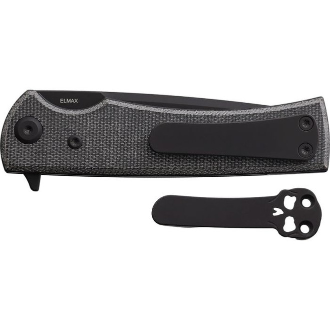 Chaves Blue Label Liberation Street Folding Knife Black Micarta
