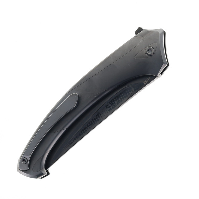 Poikilo Blades Orca DLC Killer Whale Folding Knife Black DLC