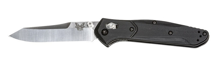 アオ Benchmade 940-2 Osborne Pocket Knife Axis Lock Black G-10 Handle