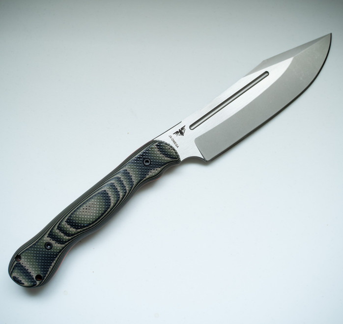 Work Tuff Gear JX-Omega Fixed Blade Knife Wilderness Camo G10