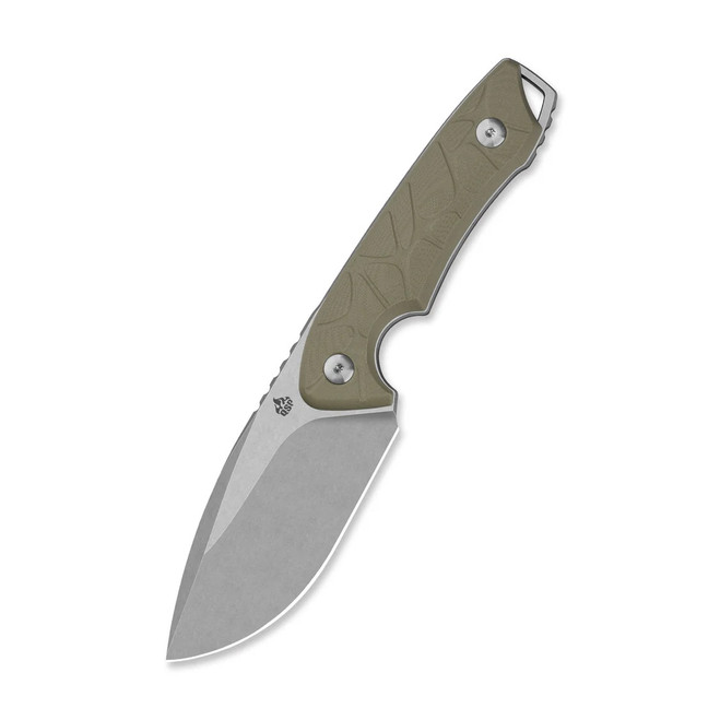QSP Tiny TOT Fixed Blade Knife Sand G10 Handle 10Cr15MoV Plain