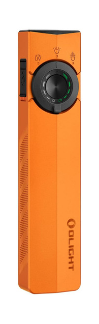Olight ArkPro EDC Flat Flashlight Orange Aluminum Body 1500 Lumens Cool White ARKPRO-C3R-ORG-CW