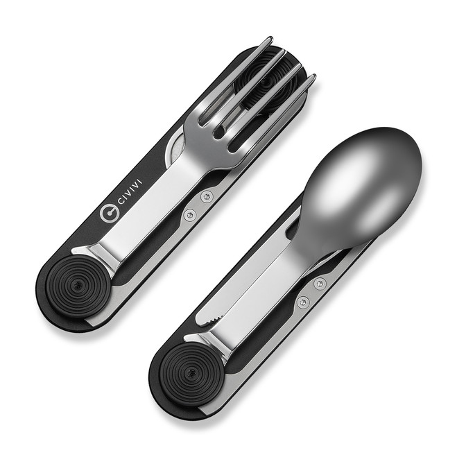 Pre-Order Ships 12/22) Civivi Partake Stainless Steel Knife/Fork