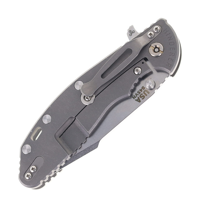 Hinderer Knives XM-24 Harpoon Spanto Blade Folding Knife