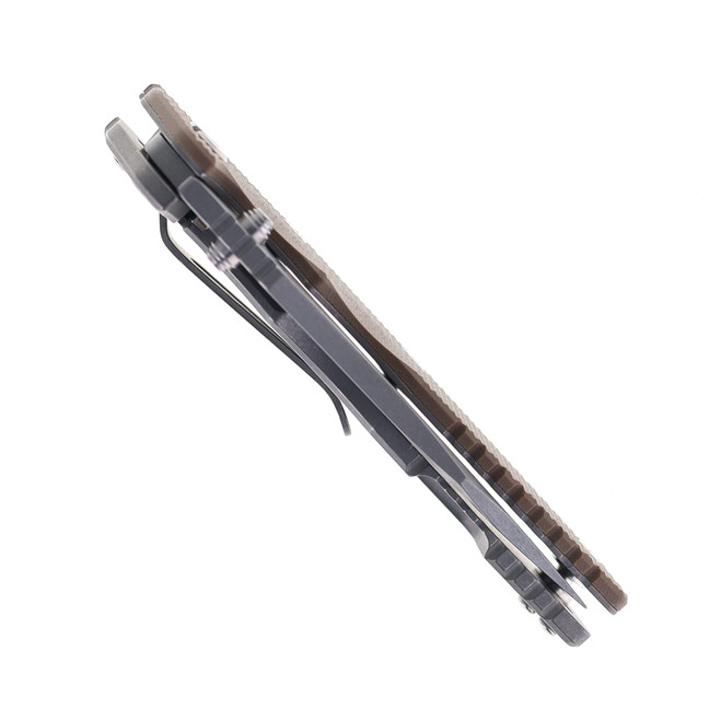 Hinderer Knives Eklipse Slicer Folding Knife FDE G10 Handle