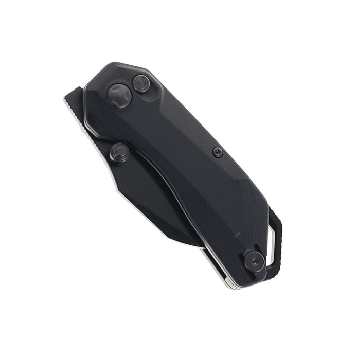 Ketuo Rhapsody V2 Folding Knife Black G10 Handle 14C28N Plain Edge