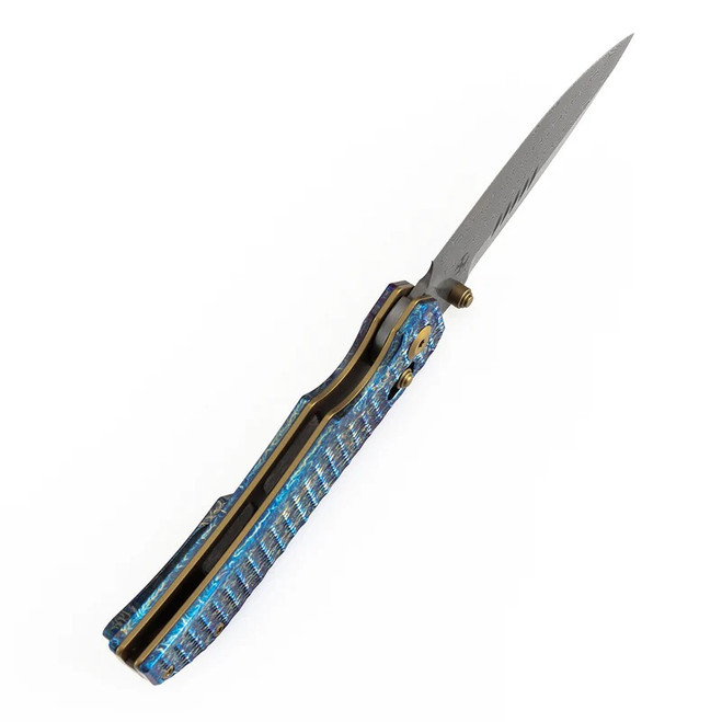 Kansept EagleStrike Folding Knife Lightning Strike Titanium Handle