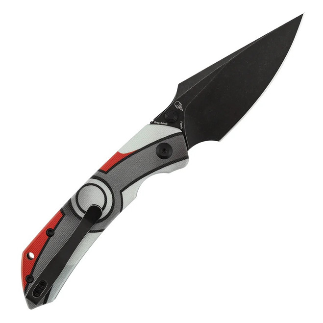 Tenable Fenrir Folding Knife Jade G10/Pocket Monster Handle D2