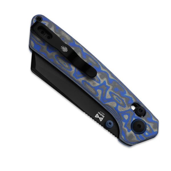 Madrac Kizer Ungrai Folding Nitro Handle Micarta Vortex Multicolor Knife テーブル・机