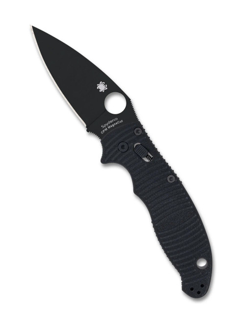 Spycerco Manix 2 Salt Folding Knife Black G10 Handle Magnacut