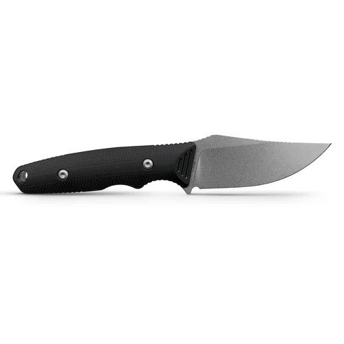 Vosteed H-Back Fixed Blade Knife Black G10 Handle Nitro-V Clip
