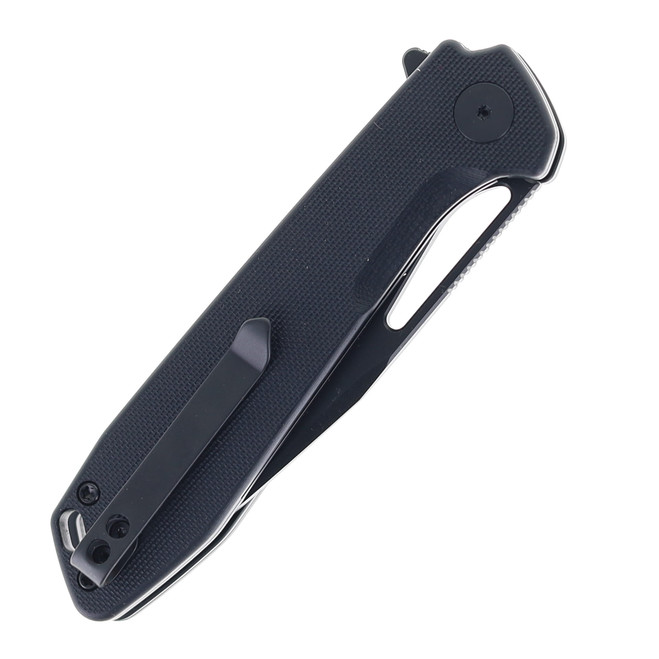 WIXCO Ragnar Folding Knife Black G10 Handle 14C28N Plain Black