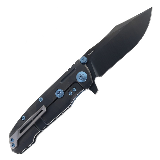 Reate 9D-V2 Folding Knife Fat Carbon White Storm & DLC Titanium