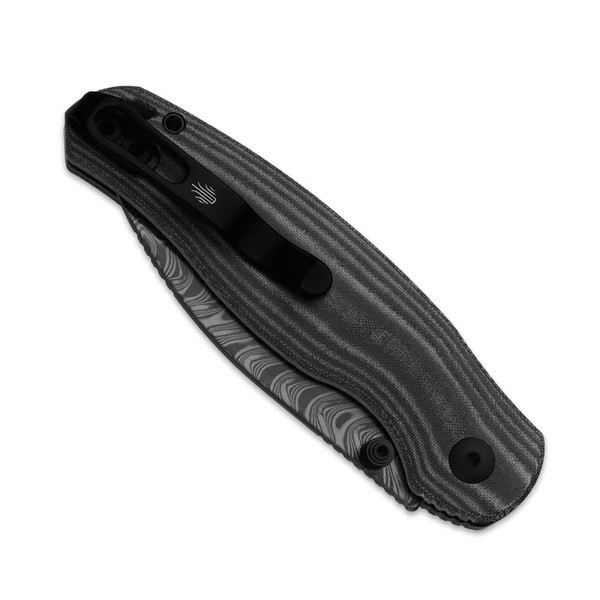Kizer Phoca BD Folding Knife Black Norplex UltreX Micarta Handle