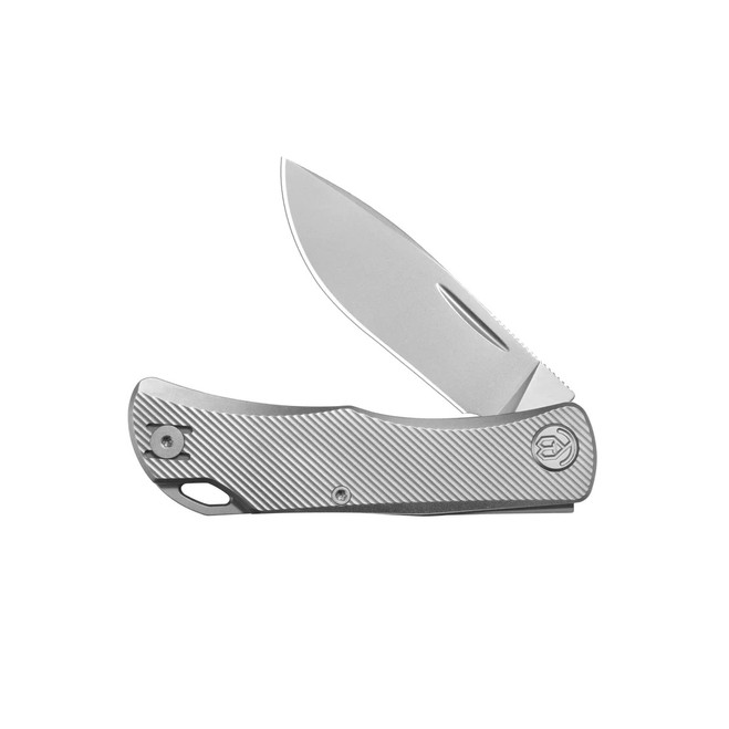 KB Knives El Dorado Folding Knife Sandblast Titanium Handle M390
