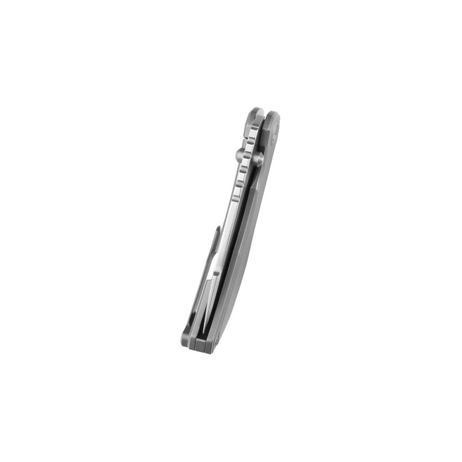 KB Knives Snorri Folding Knife Sandblast Titanium Handle M390 Drop