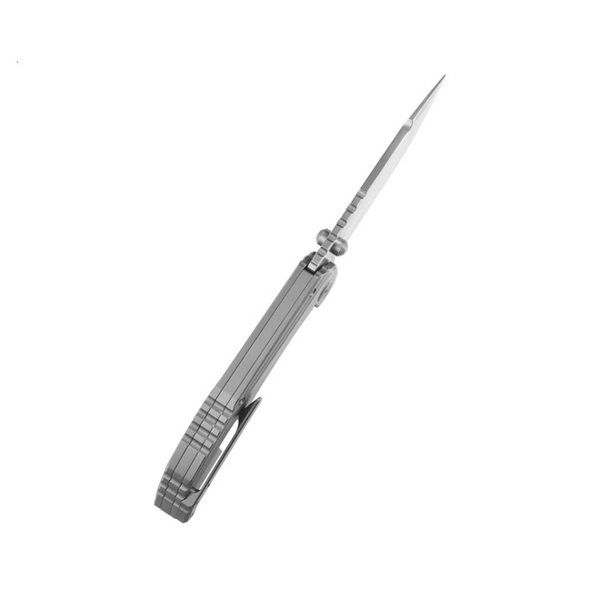 KB Knives Snorri Folding Knife Sandblast Titanium Handle M390 Drop